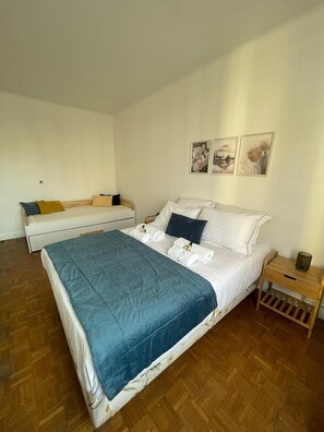 2 habitaciones, wifi gratis y ropa de cama 