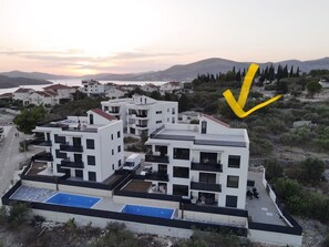 Exterior - Cozy Loft Studio With Rooftop, Seaview & Pool (Okrug)