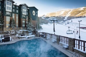 Outdoor pool, a heated pool - Luxury Ski-In/Ski Out with heated pool, hot tubs. (Park City)