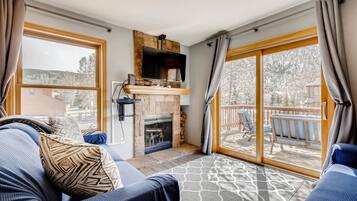 公寓客房, 2 間臥室 | 起居區