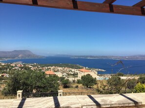 Blick von der Unterkunft