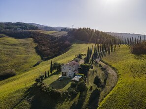 Exterior - Farmhouse Poggio Bicchieri-Val d'Orcia Apartment the Poetry (Campiglia D'orcia)