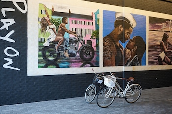 Exterior detail at Moxy Charleston Downtown