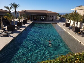 Außenpool, beheizter Pool