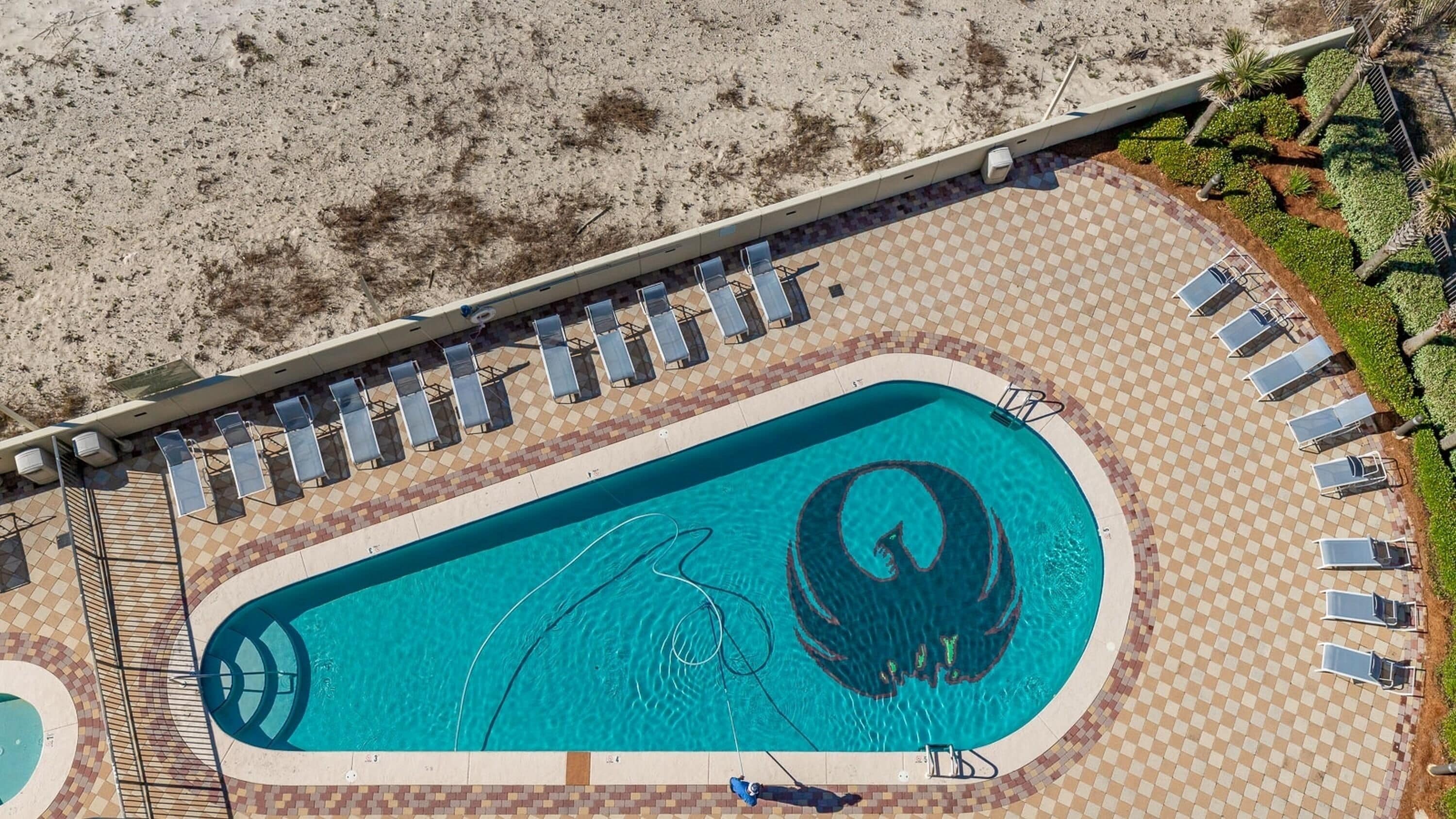 公寓客房, 2 間臥室 | 游泳池 | 室內游泳池和室外游泳池