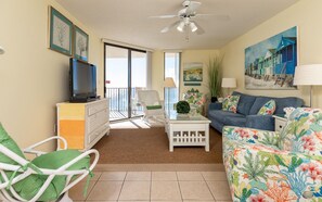 Condo, 2 Bedrooms | Living area - Phoenix IV by Brett Robinson Vacations (Orange Beach)