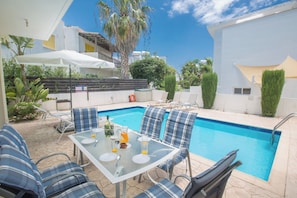 Villa, 3 Bedrooms, Private Pool, Garden View | Pool
