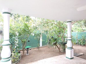 Terrace/patio - More Attractive Wonderful 1950 Mid-century Home With Another Newly Built House (Unawatuna)