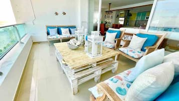 Apartment, 3 Bedrooms, Accessible, Smoking | Balcony