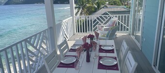 Spectacularly situated Beach Front  High Tide@ The Tides  at Little Apple Bay.