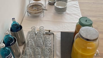 Daily buffet breakfast (EUR 12 per person)