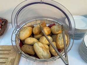 Daily buffet breakfast (EUR 12 per person)