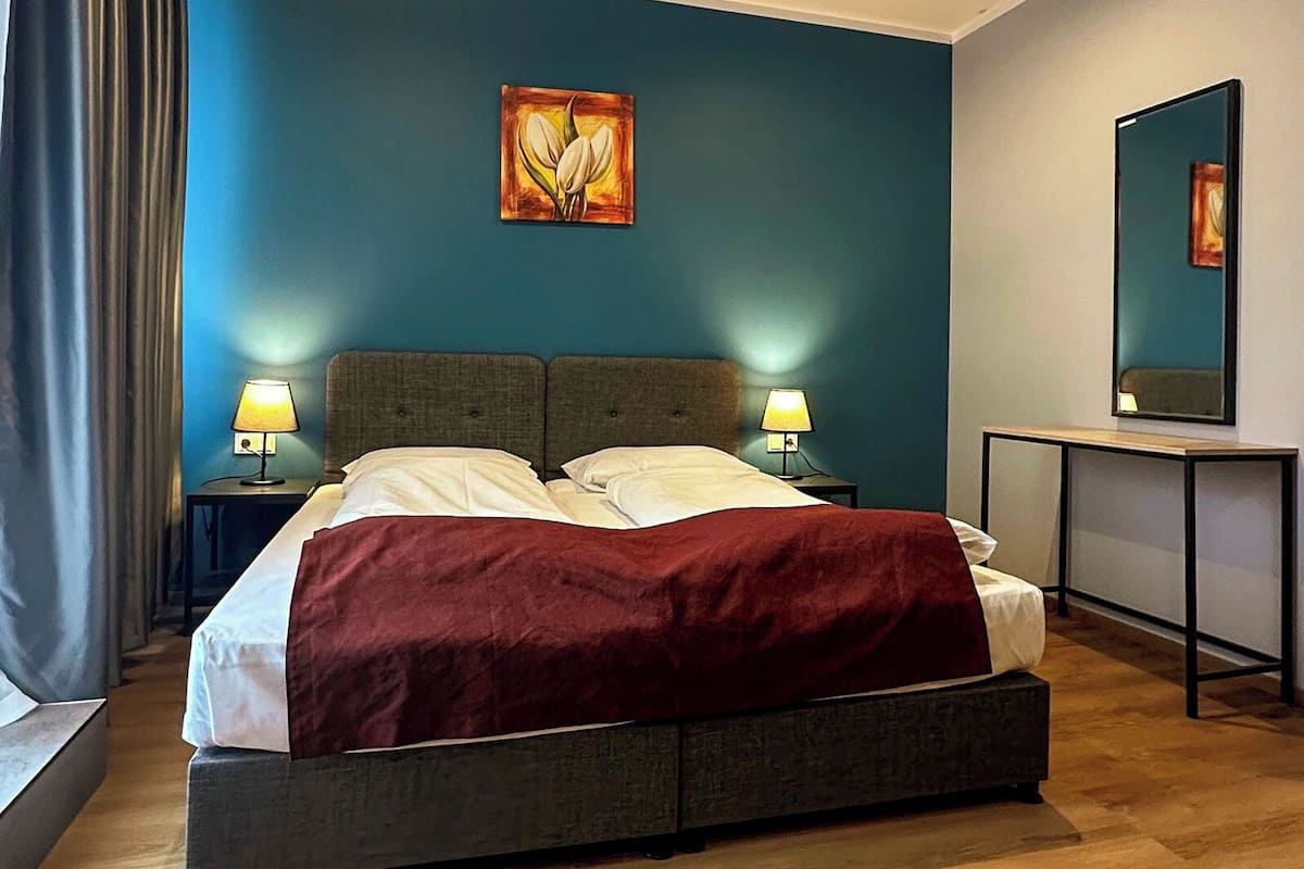 Roupas de cama premium, quartos à prova de som