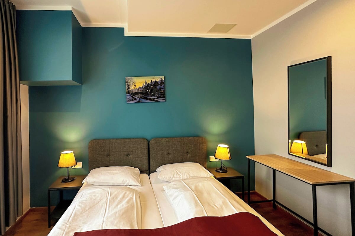 Roupas de cama premium, quartos à prova de som