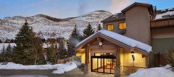 Marriott's stream side Evergreen Resort in Vail. CO.