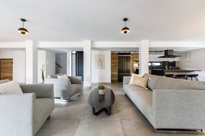 TV, videogiochi, lettore DVD, tavolo da ping pong