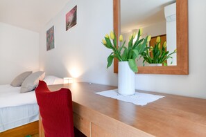 1 habitación y ropa de cama 
