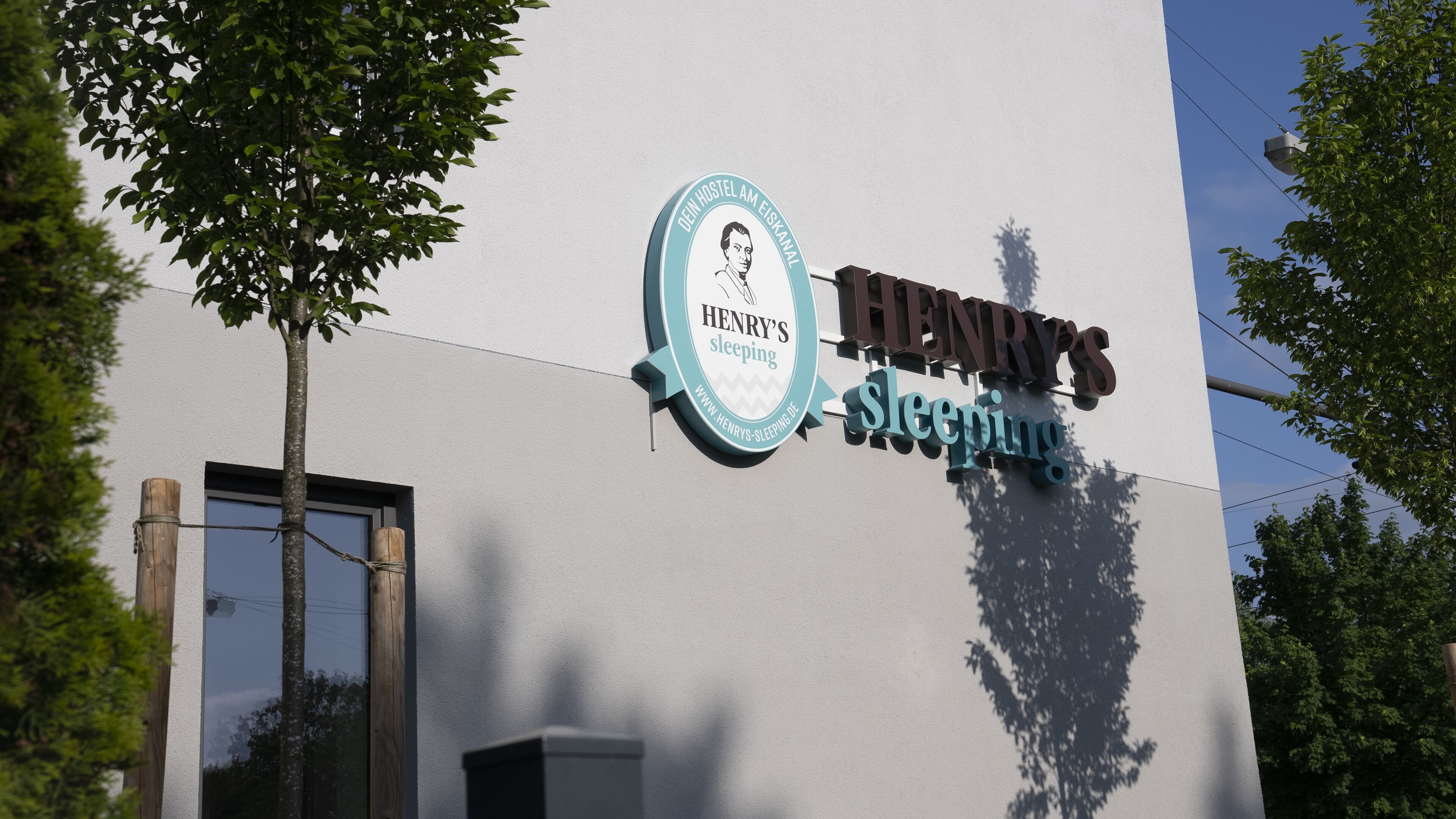 Fassade der Unterkunft