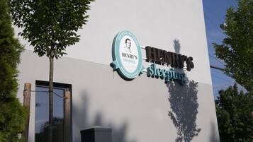 Fassade der Unterkunft