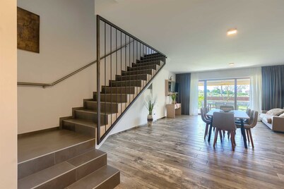 Brand New Modern apartment for 6+2 guests with shared pool