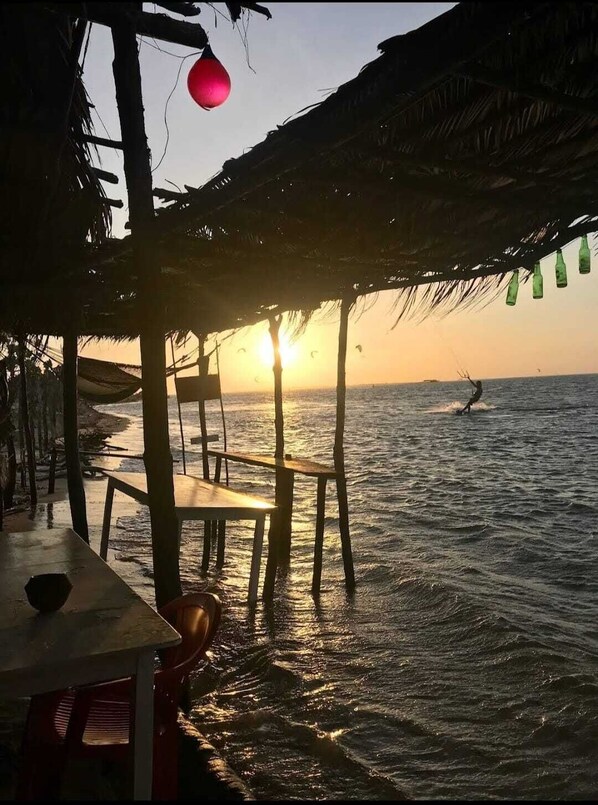 Beach nearby, free beach cabanas, sun loungers, beach umbrellas