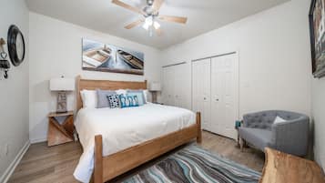 2 Schlafzimmer, Bügeleisen/Bügelbrett, kostenloses WLAN, Bettwäsche