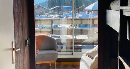 Charming 4-person apartment Praz de Lys Tanninges (Haute Savoie)