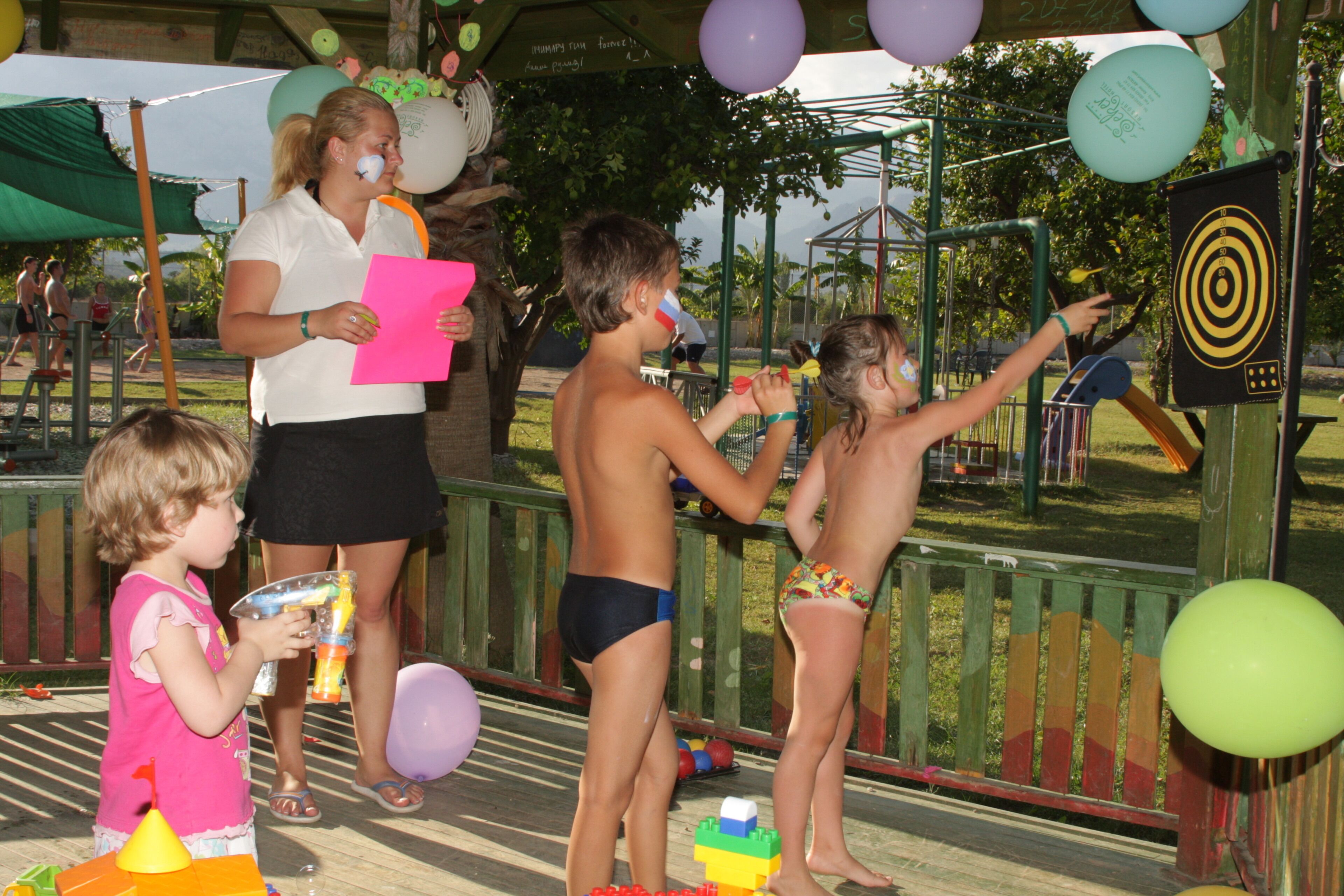 Children's play area - outdoor