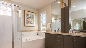 Douche, serviettes fournies