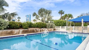 A heated pool - Bayside Comfort | 2BR Condo with Beach Access & Resort Amenities (Longboat Key)