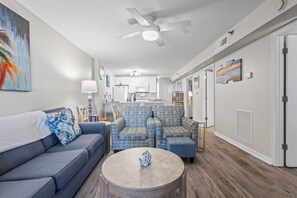 Smart TV, music library, computer monitors