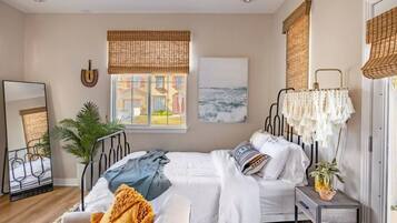 1 chambre, lit parapluie, Wi-Fi, draps fournis