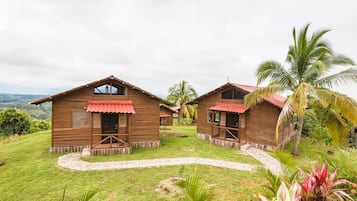 全景小屋, 可使用泳池, 山景 | 2 間睡房、手提電腦工作空間、免費 Wi-Fi、床單