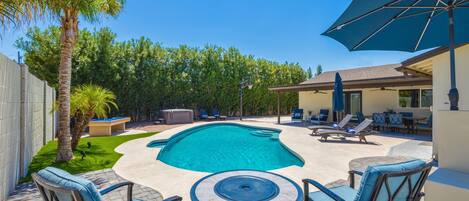 Beheizter Pool