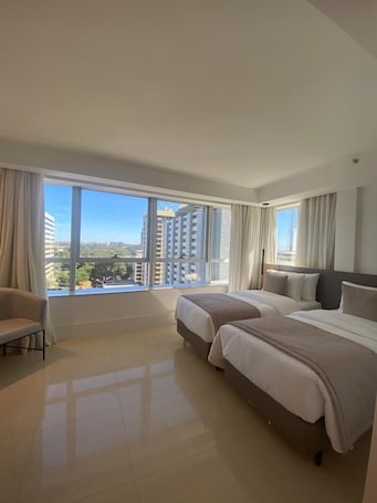 Sistema de insonorización, wifi gratis y ropa de cama