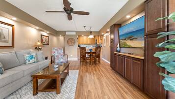 TV connectée, baby-foot, table de tennis de table