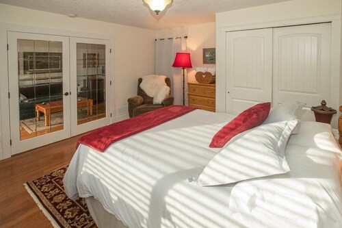 Private suite located on the garden side of our home