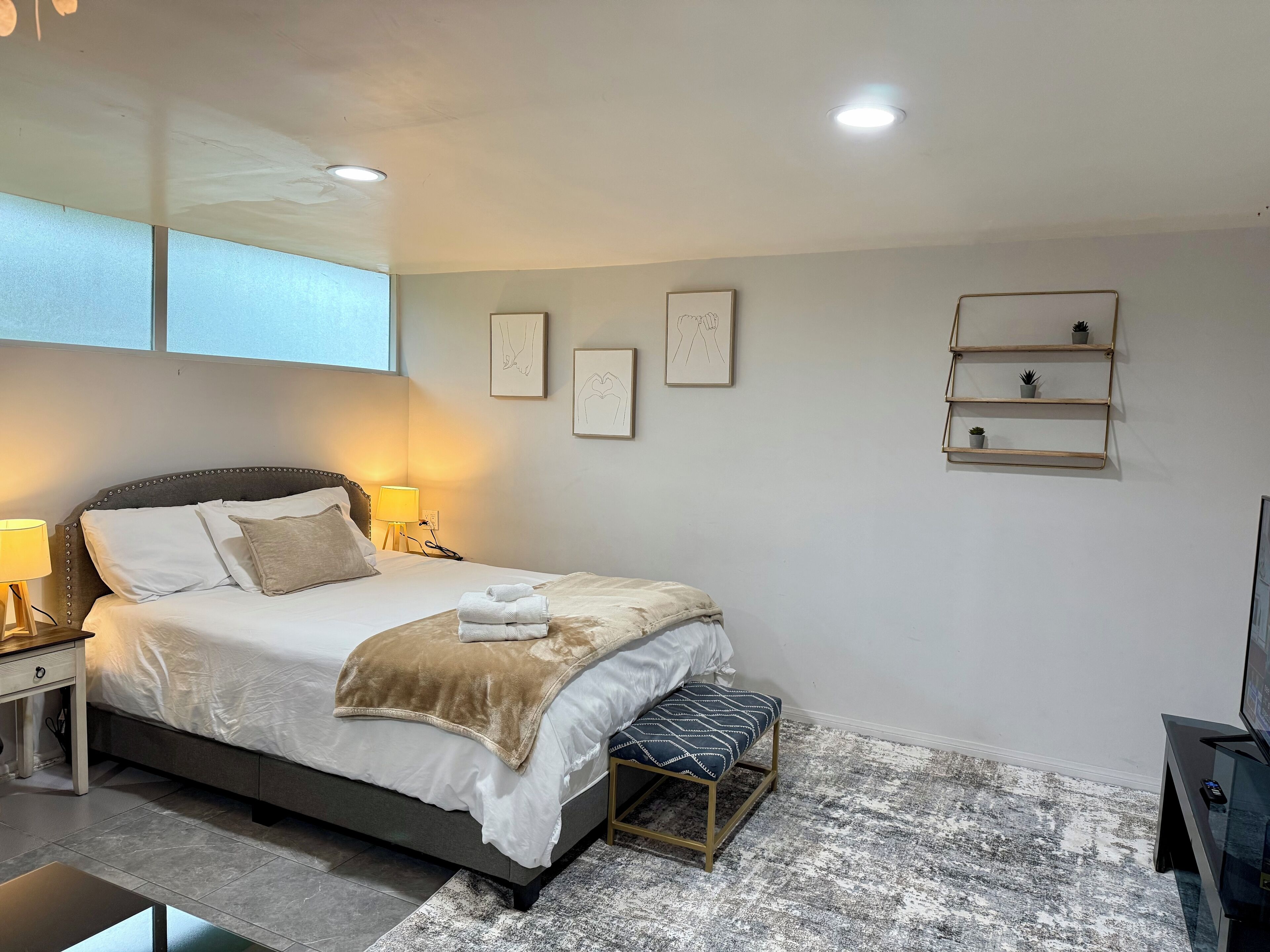 1 quarto, Wi-Fi, roupa de cama