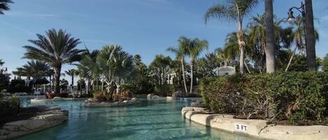 Außenpool, beheizter Pool