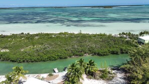 منظر من الجو على ارتفاع عالٍ