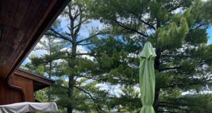 Beautiful private, wood and stone cabin home on Storm Bay Rd.