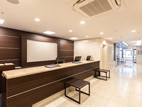 Reception. KOKO HOTEL Shizuoka