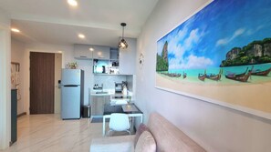 Apartment, 1 Bedroom, Accessible, Balcony | Living room - Bo502 - 1 Bedroom Condo With Sea View Ao Nang Beach (Krabi)