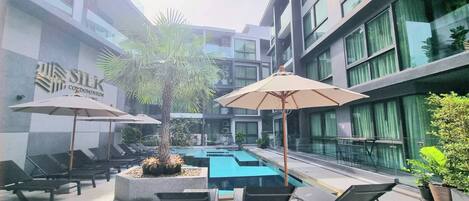 Apartment, 1 Bedroom, Accessible, Balcony | Pool