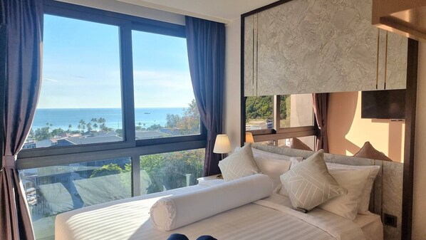 Apartment, 1 Schlafzimmer, barrierefrei, Balkon | Blick von der Unterkunft