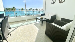 Apartment, 2 Bedrooms, Accessible, Balcony | View from property - Beachfront Apartment in Marbella Towers (Guayacanes)