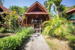 Façade de l’hébergement