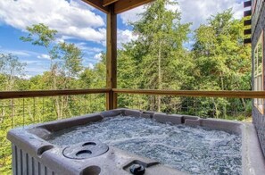 Baignoire à remous extérieure