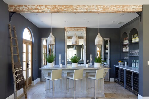 Stunning Private Estate features terraces & poolside patios & entertaining areas