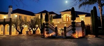 Stunning Private Estate features terraces & poolside patios & entertaining areas